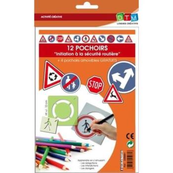 Kit Pochoir Vitesse & Sécurité Routière 12+4