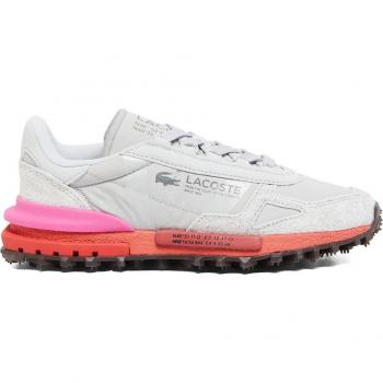 Scarpe Sportive Lacoste Elite Active 41 Bianco Arancione Rosa Donna