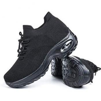 Basket Femme Tennis Air, Style Gym Noir, Taille 37 – Sportive et Léger