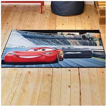 Tapis Cars III 05 STADION Rouge pour Enfants 95x125 cm