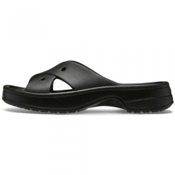 Sandales à Lanières Croisées Crocs Noir