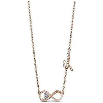 Collana Elegante Placcata Oro Guess UBN85013