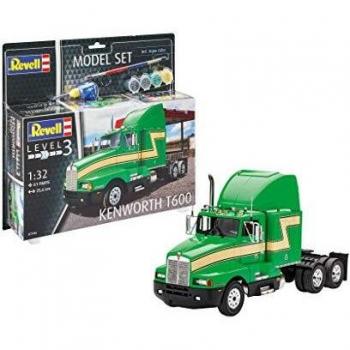 Modello Kenworth T600 1:32 Revell con adesivo, colori primari e pennello