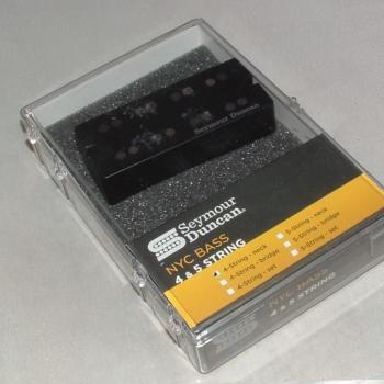 Bass 4C NYC – Mode Passif, Manche Noir (Seymour Duncan)