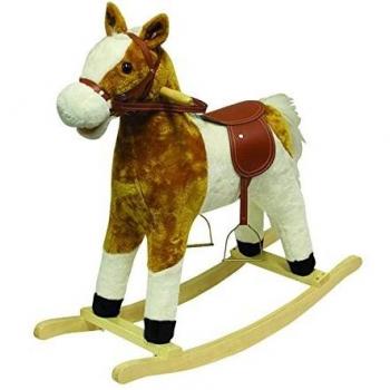 Rocking Horse Tan‑Dark Wood Base – AB Gee 962 FDRK131