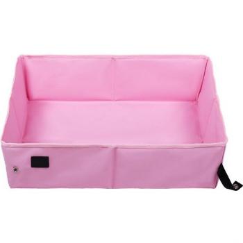 Caja de arena portátil para gatos fácil de limpiar