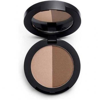Duo Brow Powder Makeup Revolution Brun Foncé