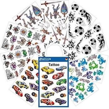 AVERY Zweckform wasserfeste Tattoos für Kinder