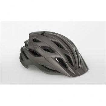 Casco MET Veleno Titanio Metallico