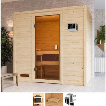 WELLTIME Sauna Sunie, 3,6 kW Ofen für einfache Installation