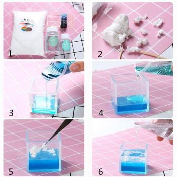 80g White Resin Jewelry Cloud Fillers