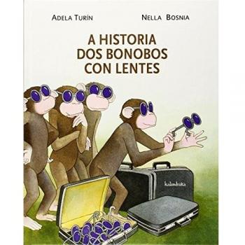A historia dos bonobos con lentes