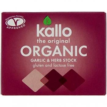 Kallo Organic Garlic & Herb Stock Cubes 3-Pack