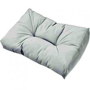 Cuscino Schienale Mobili Pallet 60x40 cm, Imp. Differenziata 10/20 cm – Bianco