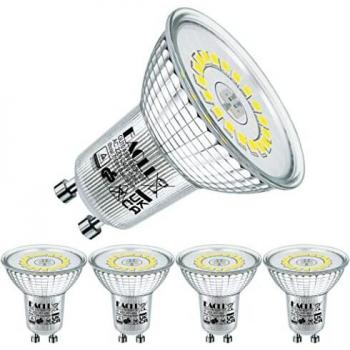 Scheinwerfer‑Set GU10 LED 4,8 W – 75 W Halogen Ersatz (6000 K)