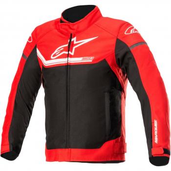 Alpinestars MM93 Giacca Moto Giovanile Rosso Nero Impermeabile