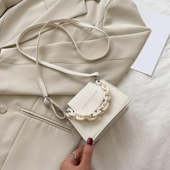 WENYUJH PU Leather Chain Shoulder Purse