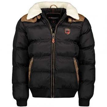 Geographical Norway ABRAMOVITCH MEN Parka Grueso Impermeable con Capucha Al Aire Libre para Hombre