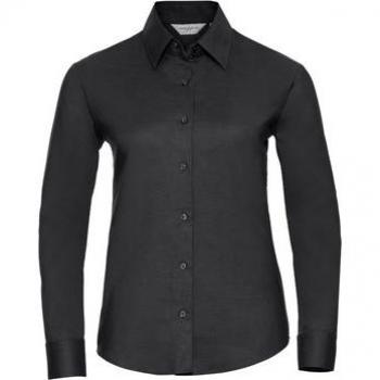 Russell Athletic Damen Oxford Hemd Langarm