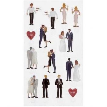 FIGURICO Wedding Decoration Gel Stickers