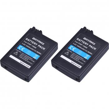 Par Baterías 3600 mAh PSP1000 con Cargador Rápido