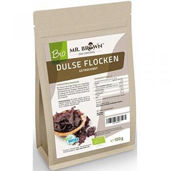 Rotalgen‑Flocken (Bio Dulsen) – 100 g Beutel, Meeresalgen