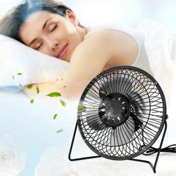 Solar-Powered USB Cooling Fan