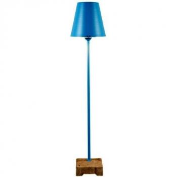 Lounge-Leuchte „Lucca“ 456‑400, lackiertes Metall, blau