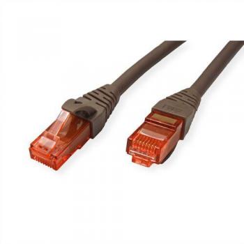 Cable Ethernet RJ45 3 m Cat.6 UTP LSOH Cobre Marrón Roline