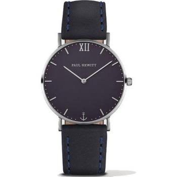 Paul Hewitt Reloj de Piel Analógico para Mujer (Cuarzo, Ø 39 mm) – Modelo PH-SA-S-St-B-11