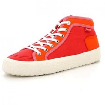 Baskets hautes Kickers Arveiler pour femme, taille 38, couleur rouge