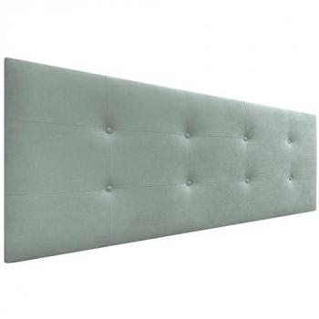 Cabecero Tapizado Polipiel Acualine Verde Agua 145x60cm