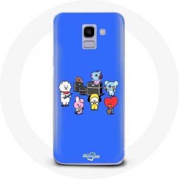 BTS BT21 Play Music Case for Samsung Galaxy J6 2018