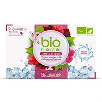 Thé Vert Infusion Jambes Légeres 20 Sachets