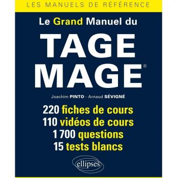 Le Grand Manuel du Tage Mage® 220 Fiches de Cours 110 Vidéos de Cours 1700 Questions 15 Tests Blancs