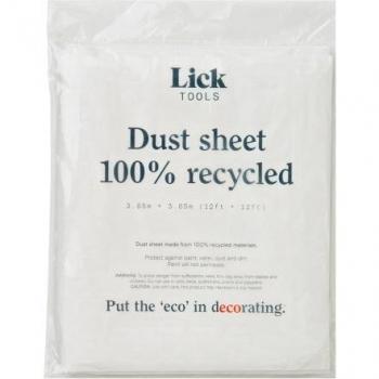LickTools Eco-Friendly Dust Sheet 100% Recycled