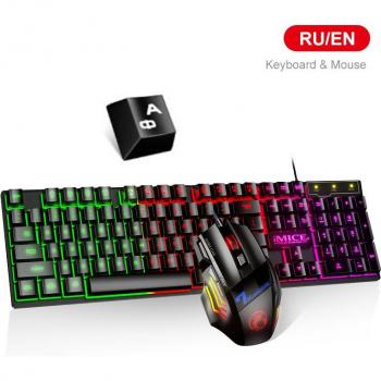 Gaming Kit RGB con Teclas de Goma