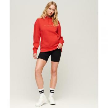 Felpa Donna Rosso Superdry Code Heraldry XS