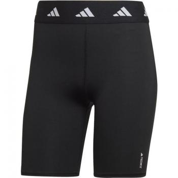 Pantaloni corti donna alta vita adidas Techfit