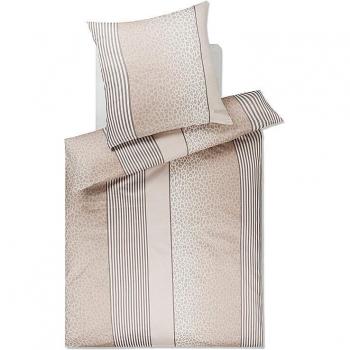 Linge de Lit Joop en Satin LEO 70x90cm / 140x220cm Sable Beige