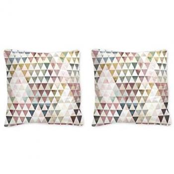 Naf Naf Taies d'oreiller 100% Coton Tula 65x65 cm Rose