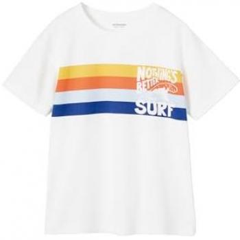 T-shirt graphique pour garçon en blanc