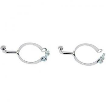 Chrome Frame Pump Holder for Retro Bikes