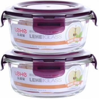 Office Worker Microwave Glass Lunch Box Set