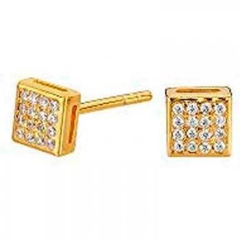 Pendientes de Botón ITEMPORALITY SEA-201-029-UU Dorados