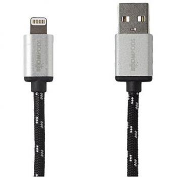 Cavo Mobile BoomPods Retro 0,25 m USB‑A Lightning nero