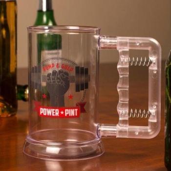 Thumbs Up HT Powerpnt – Power Pint Beer Glass (10 x 9 x 15 cm)