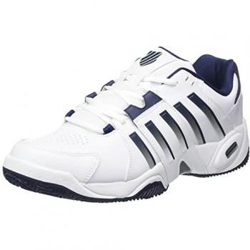 K‑Swiss Accomplish IV Tennisschuhe Herren – Weiß mit dunklen Akzenten