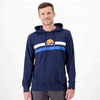 Ellesse Felpa Cappuccio Retro Uomo Azzurro M