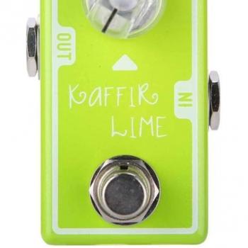 Pédale Kaffir Lime overdrive / boost de Tone City